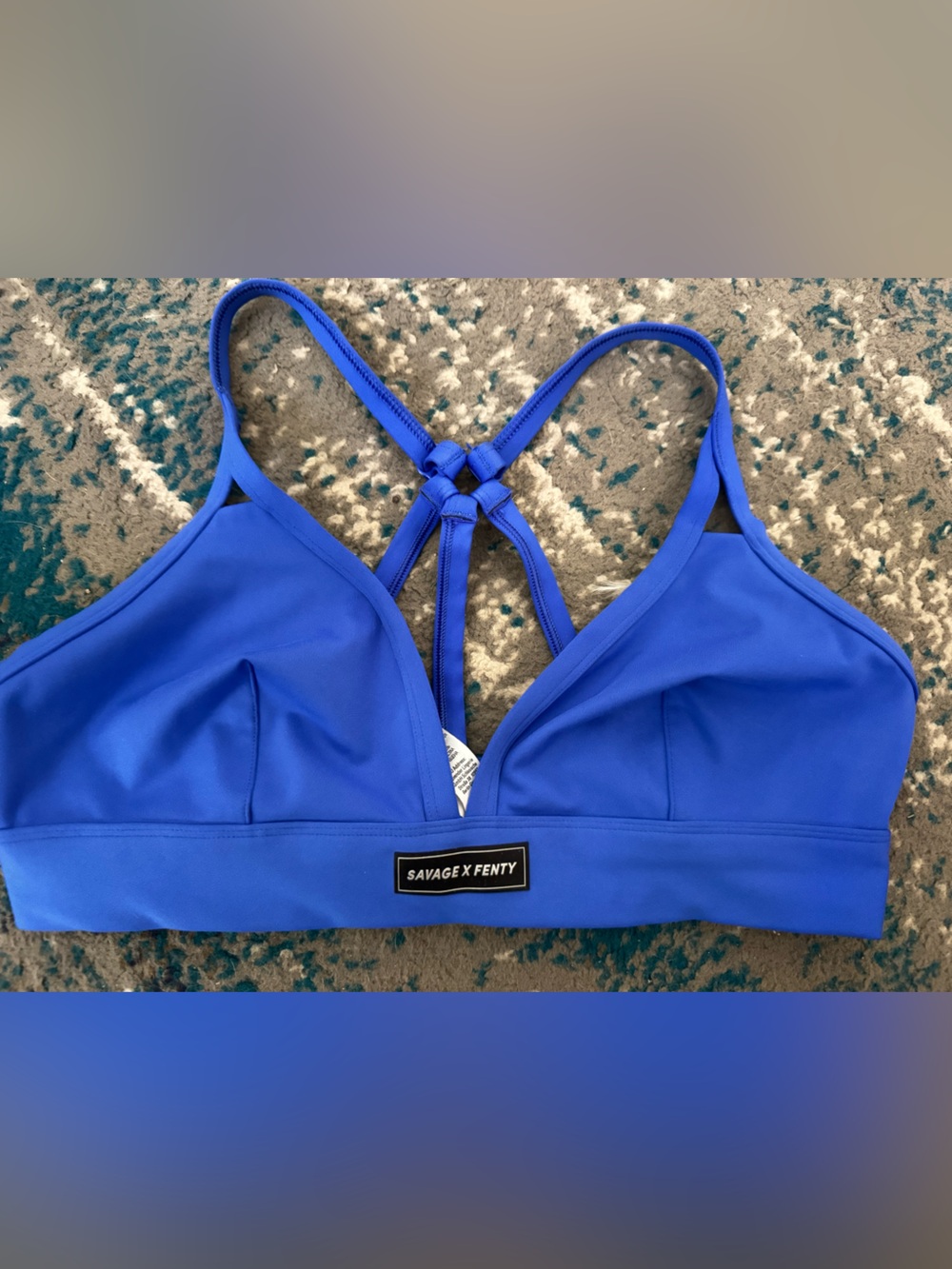 Savage X Fenty Kids One Piece Top in Royal Blue